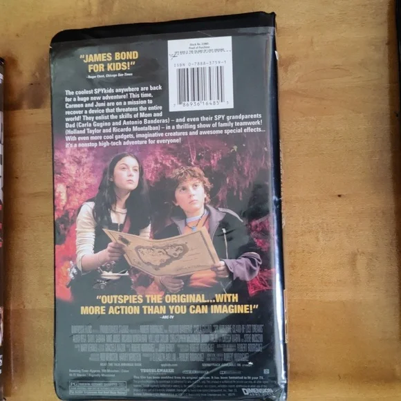 Dimension Home Video 3 Lot (1,2,3) Editions Of Spy Kids VHS Tapes - Picture 9 of 14
